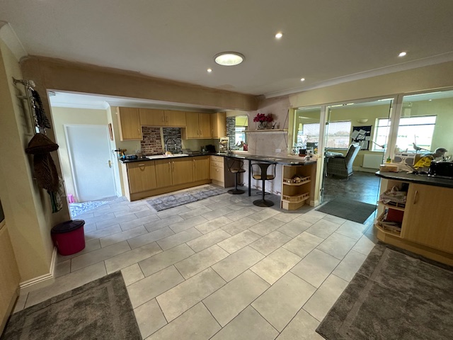 Finished kitchen/diner